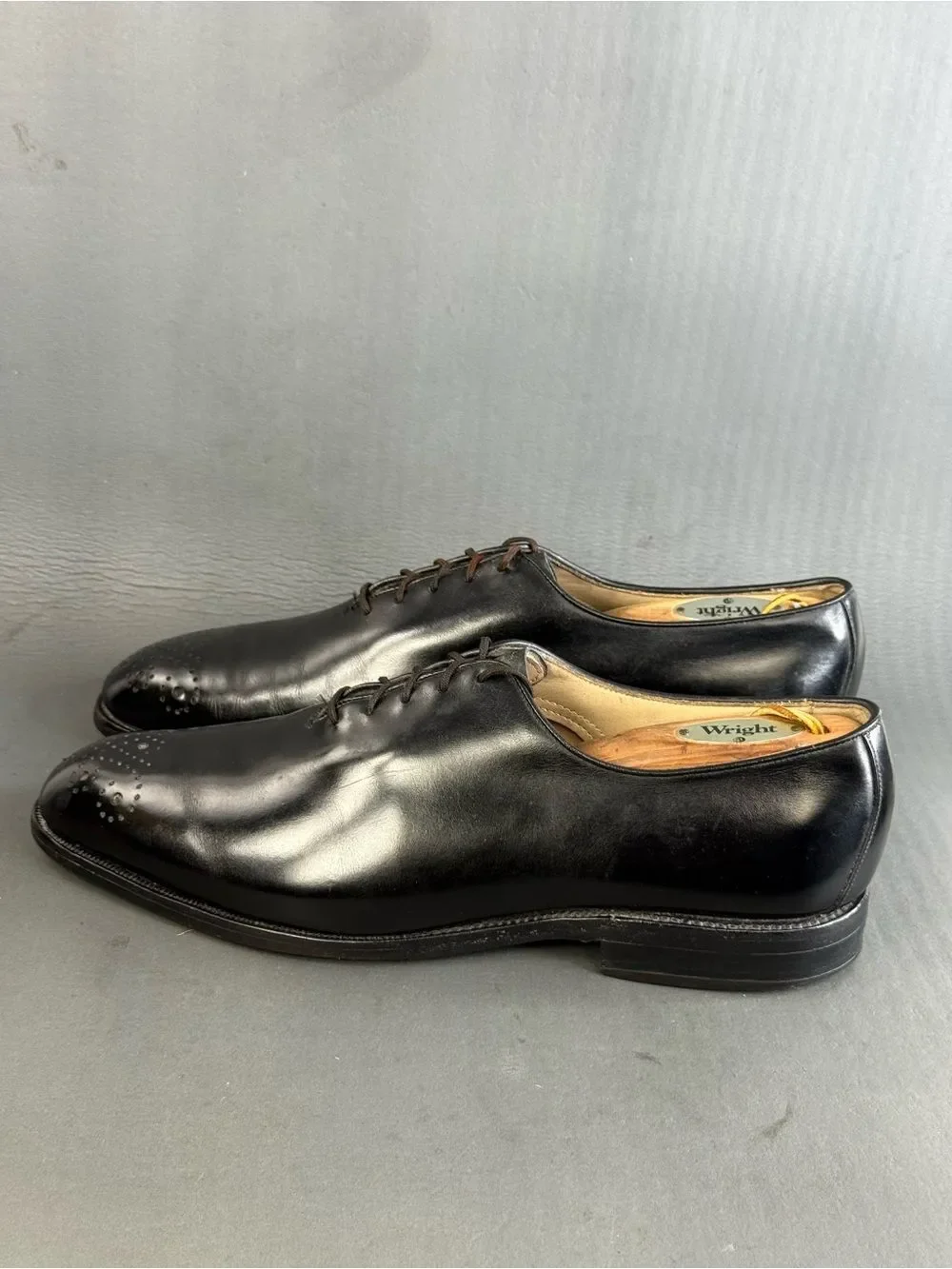 Allen Edmonds black leather Berkley Oxford shoes men’s size 9D